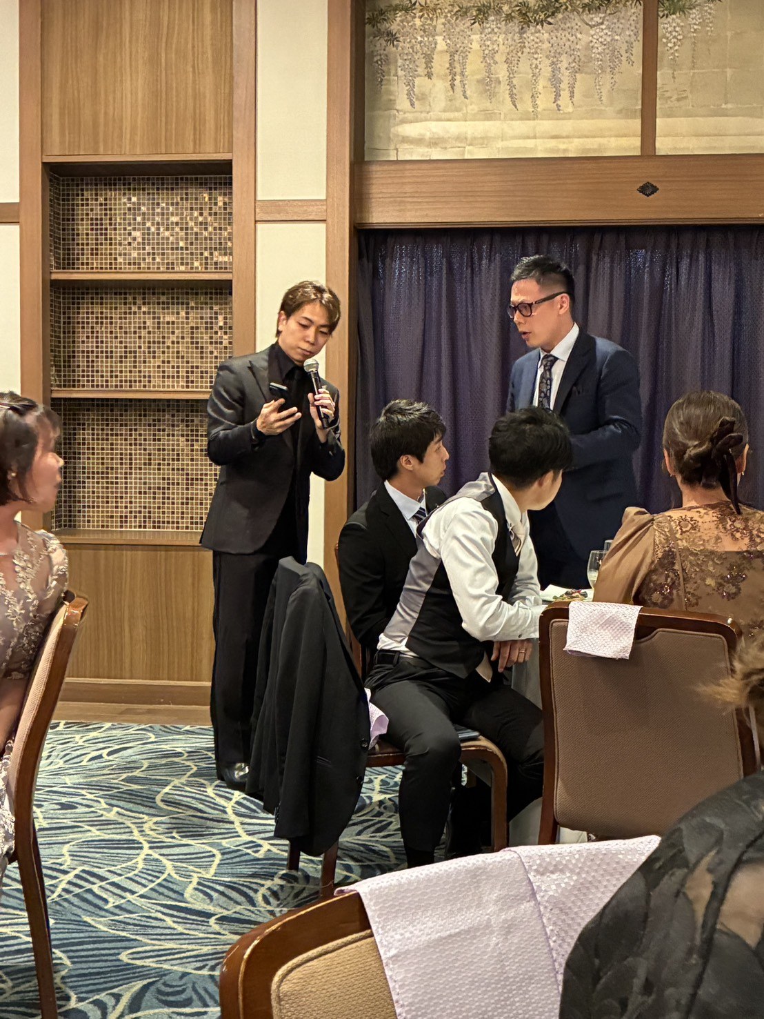 yanagawa ohana wedding magic guest talk 披露宴のゲストと一緒に進める参加型マジック